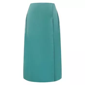 Кожаная юбка Prada