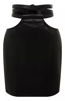 Кожаная юбка THE MANNEI