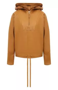 Кожаное худи Co