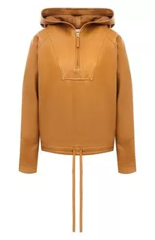 Кожаное худи Co