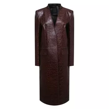 Кожаное пальто Givenchy