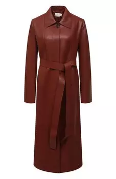 Кожаное пальто The Row