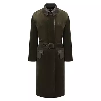 Кожаное пальто Tom Ford