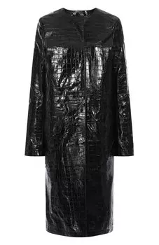 Кожаное пальто TOTEME