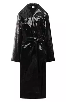 Кожаное пальто VETEMENTS