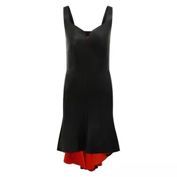 Кожаное платье Alexander McQueen
