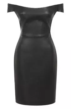 Кожаное платье Bats
