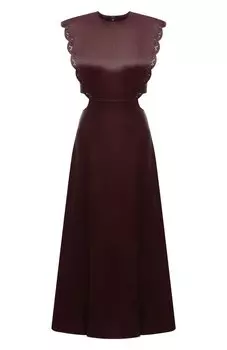 Кожаное платье Chlo