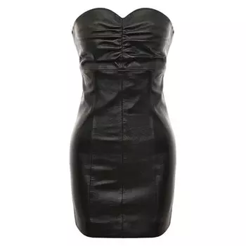 Кожаное платье Mainless