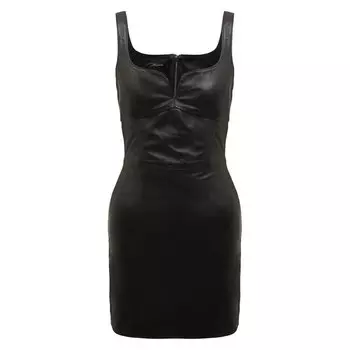 Кожаное платье Manokhi