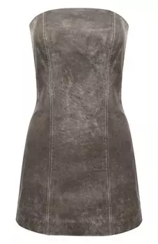 Кожаное платье Manokhi