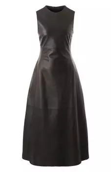 Кожаное платье MVST