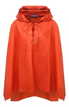 Кожаное пончо Ralph Lauren
