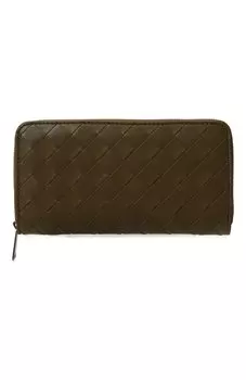 Кожаное портмоне Bottega Veneta