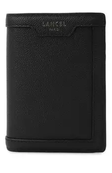 Кожаное портмоне Lancel
