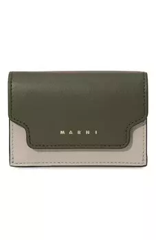 Кожаное портмоне Marni