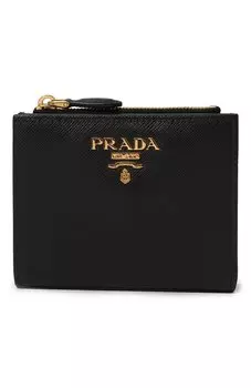 Кожаное портмоне Prada