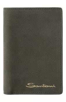 Кожаное портмоне Santoni