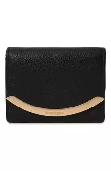 Кожаное портмоне See by Chlo