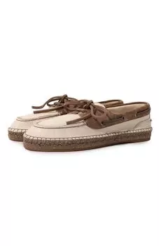 Кожаные эспадрильи Brunello Cucinelli