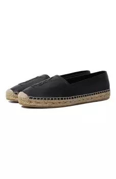 Кожаные эспадрильи Espadrille Saint Laurent