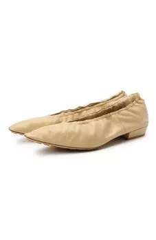 Кожаные балетки Almond Bottega Veneta