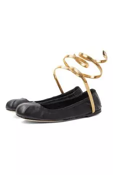 Кожаные балетки Juniper Rene Caovilla