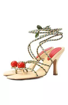 Кожаные босоножки Adam Bottega Veneta