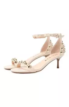 Кожаные босоножки AGL x ЦУМ AGL