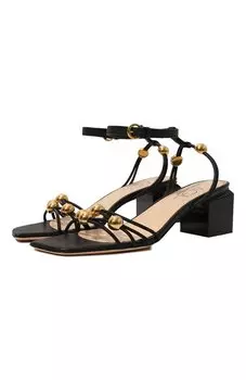 Кожаные босоножки Angie Balls AGL