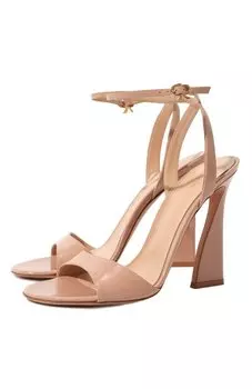 Кожаные босоножки Aura Gianvito Rossi