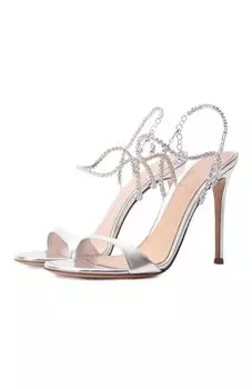Кожаные босоножки Eternity 105 Gianvito Rossi