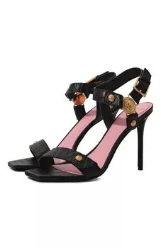 Кожаные босоножки Eva Balmain