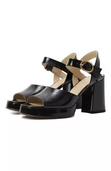 Кожаные босоножки Fawcette 100 Valentino