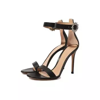 Кожаные босоножки Gianvito Rossi