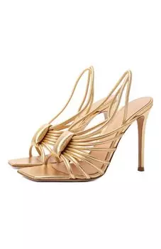 Кожаные босоножки Hellen 105 Gianvito Rossi