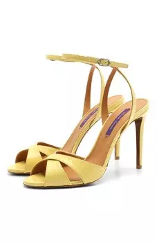 Кожаные босоножки Kandice Ralph Lauren