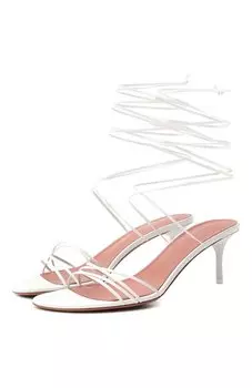 Кожаные босоножки Lori 60 Amina Muaddi