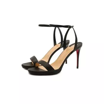 Кожаные босоножки Loubi Queen 100 Christian Louboutin