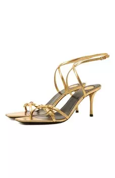 Кожаные босоножки Lydia 75 Saint Laurent