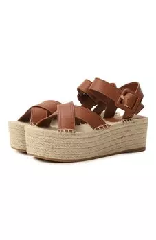 Кожаные босоножки Machica BOSS