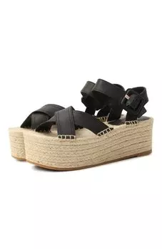 Кожаные босоножки Machica BOSS