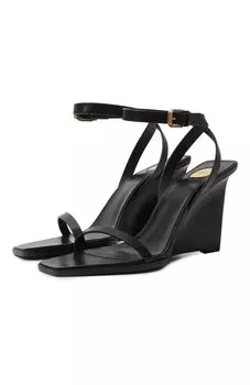 Кожаные босоножки May Saint Laurent