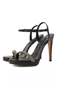 Кожаные босоножки Olympo Casadei