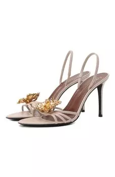 Кожаные босоножки Orchid Giuseppe Zanotti Design