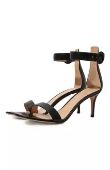 Кожаные босоножки Portofino Gianvito Rossi