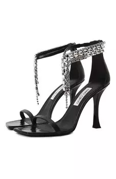 Кожаные босоножки Verity 100 Jimmy Choo