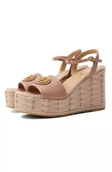 Кожаные босоножки VLogo Signature Valentino