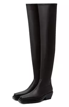 Кожаные ботфорты BV Lean Bottega Veneta