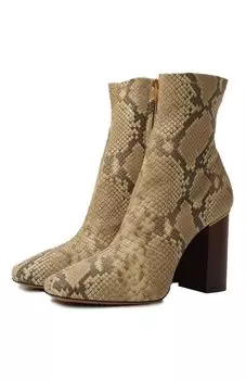 Кожаные ботильоны Ambre Chlo